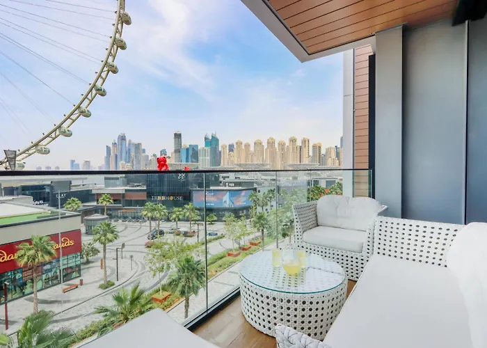 Livbnb-2Br Suite In Bluewaters With Ain Dubai View