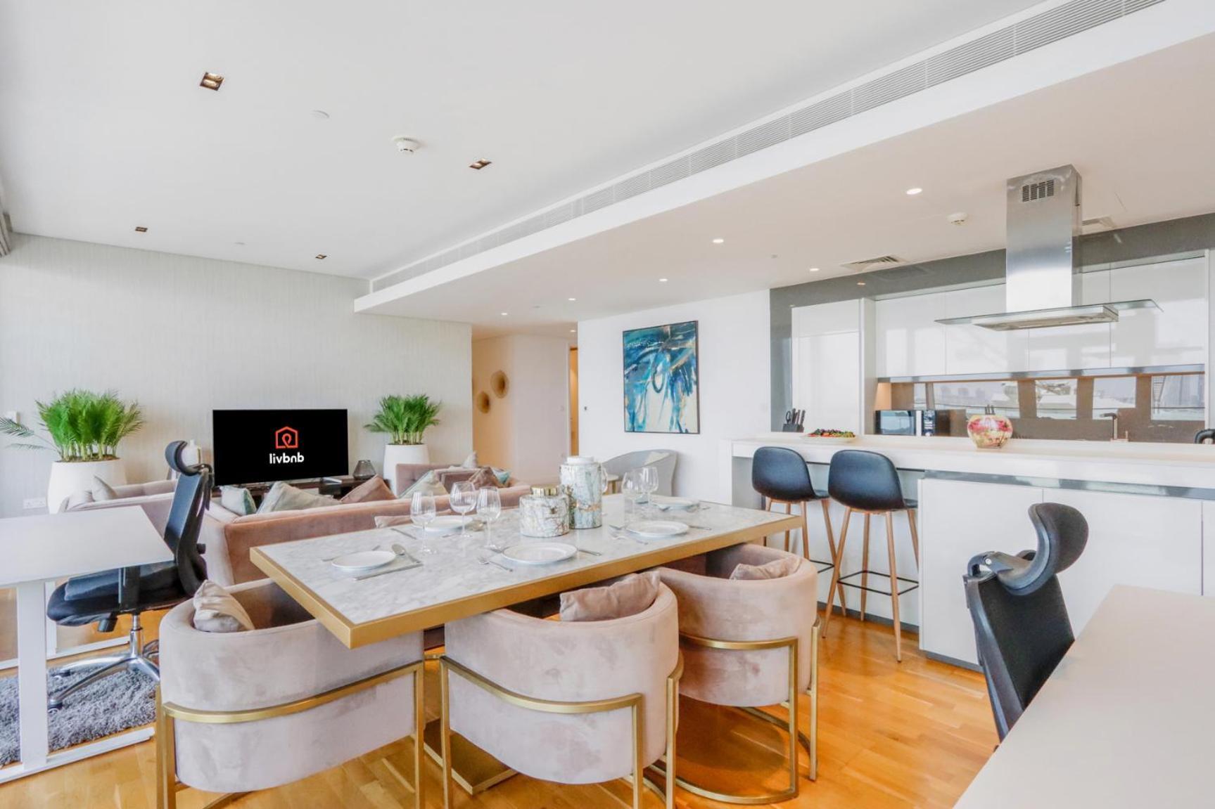 Apartment Livbnb-2br In Bluewaters With Ain View *