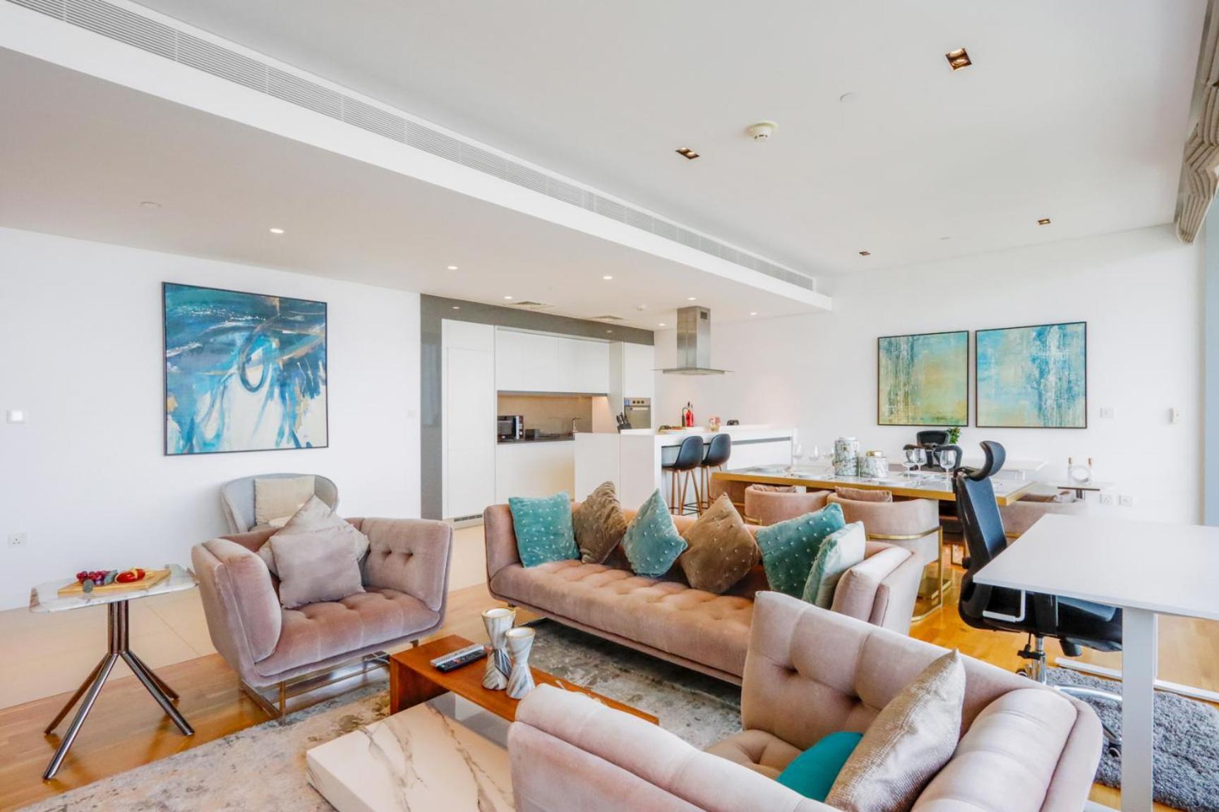 Livbnb-2br In Bluewaters With Ain View Apartment